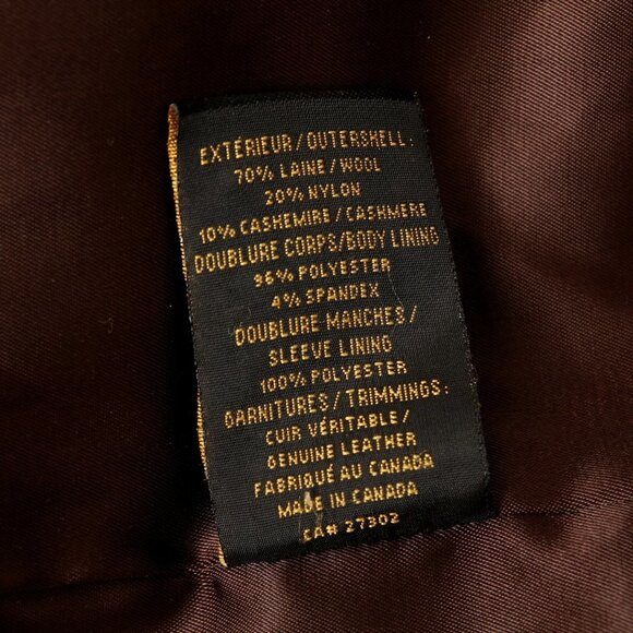 Elegant Brown Women's Coat - Picture 16 of 16